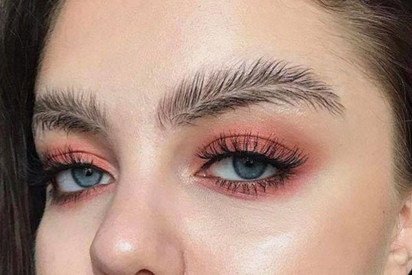 1.	Feather brows