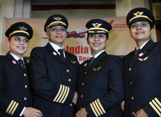 Indian Ladies Making a Mark In Aviation