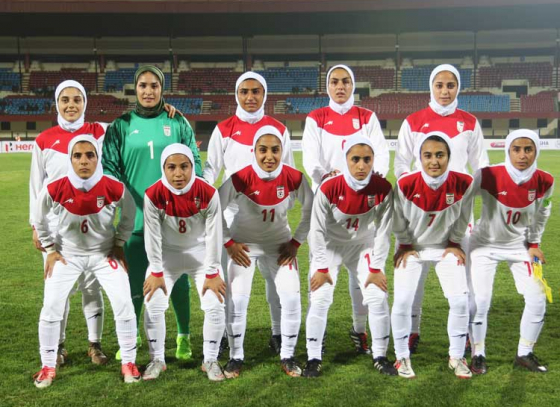 Iranian women embracing the tradition ‘on the field’