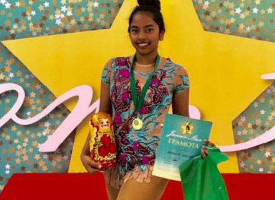 Rhythmic gymnast Ananya becomes the first Indian to win gold and silver medals in Moscow