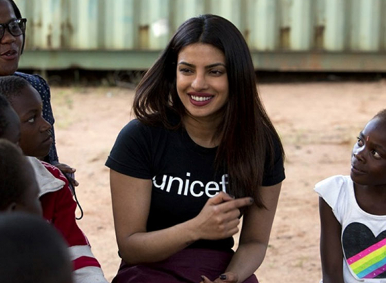 Priyanka Chopra Being Honoured By UNICEF