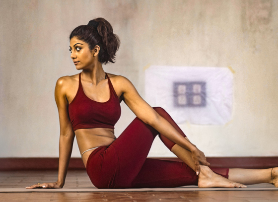 Shilpa’s Yoga Session on Yoga Day