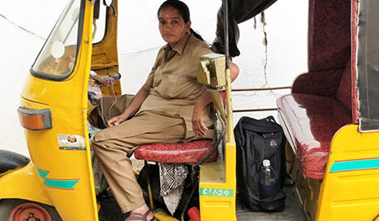 Chennai’s Female Auto Driver