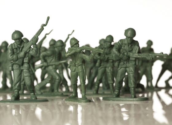 Gender inequality among toy soldiers touches the heart of 6 year old