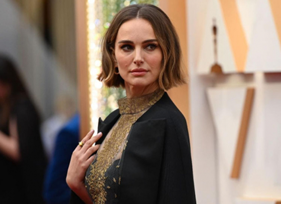 Natalie Portman's dress steals the show